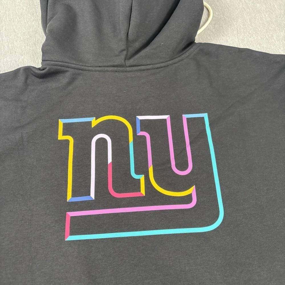AUTHENTIC Nike New York Giants Men's 2025 Crucial Catch NFL Sideline Hoodie XL